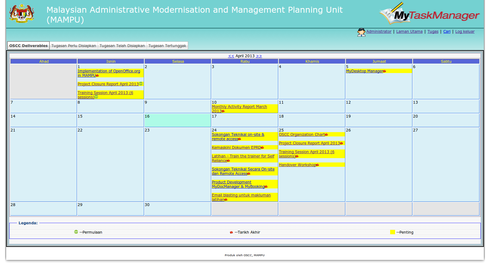 Download web tool or web app MyTaskManager