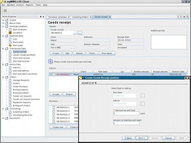 Download web tool or web app myWMS: Warehouse Management System