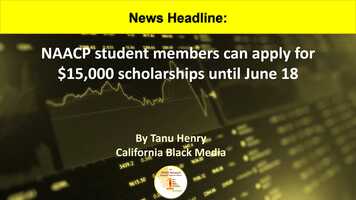 Free download NAACP student members can apply for $15,000 scholarships until June 18 video and edit with RedcoolMedia movie maker MovieStudio video editor online and AudioStudio audio editor onlin