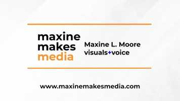 Free download Narration and Voice Over Reel 2020 - Maxine Makes Media video and edit with RedcoolMedia movie maker MovieStudio video editor online and AudioStudio audio editor onlin