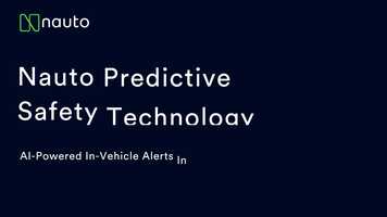 Free download Nauto Predictive Vehicle Safety Technology_4min Explainer video and edit with RedcoolMedia movie maker MovieStudio video editor online and AudioStudio audio editor onlin