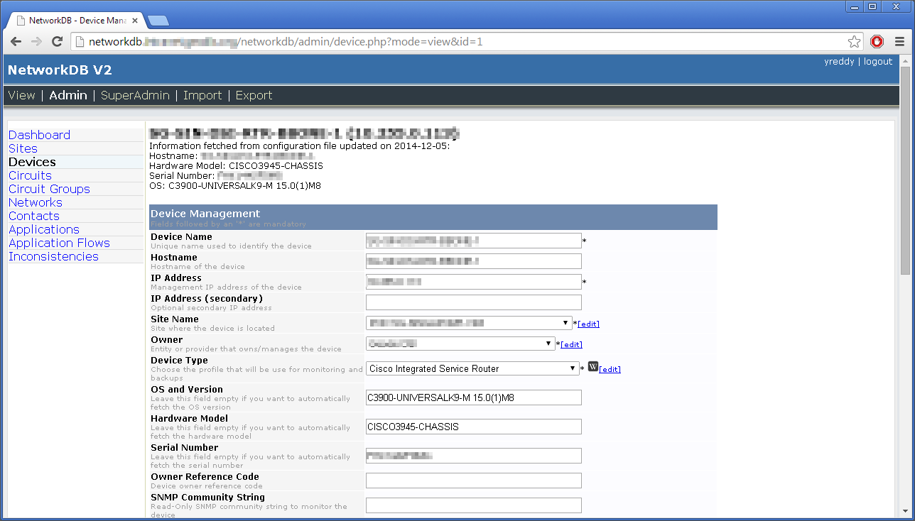 Download web tool or web app NetworkDB