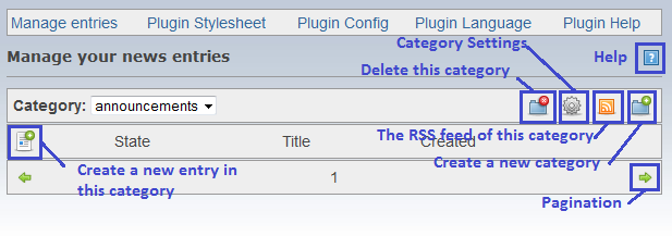 Download web tool or web app News CMSimple Plugin