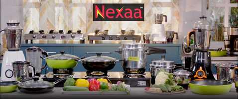 Free download Nexaa kitchenware add film video and edit with RedcoolMedia movie maker MovieStudio video editor online and AudioStudio audio editor onlin