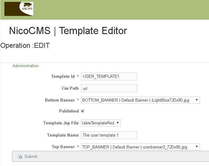 Download web tool or web app NicosCMS