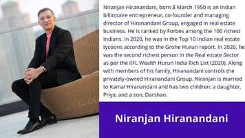 Free download Niranjan Hiranandani Daughter- Priya Hiranandani Vandrevala video and edit with RedcoolMedia movie maker MovieStudio video editor online and AudioStudio audio editor onlin