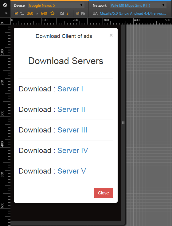 Download web tool or web app NosRegister