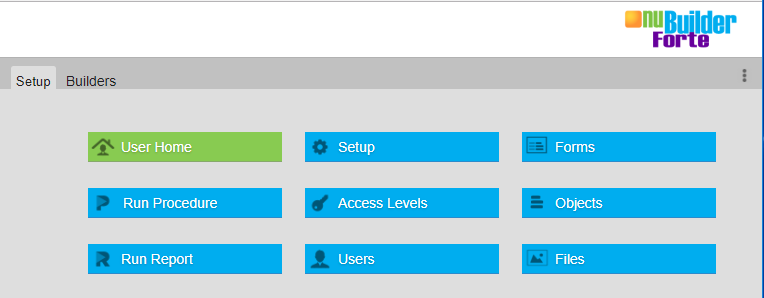 Download web tool or web app nuBuilder Forte