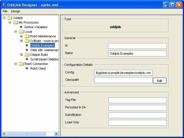 Download web tool or web app Oddjob