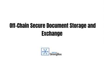 Free download Off-chain Storage and Exchange Introduction video and edit with RedcoolMedia movie maker MovieStudio video editor online and AudioStudio audio editor onlin