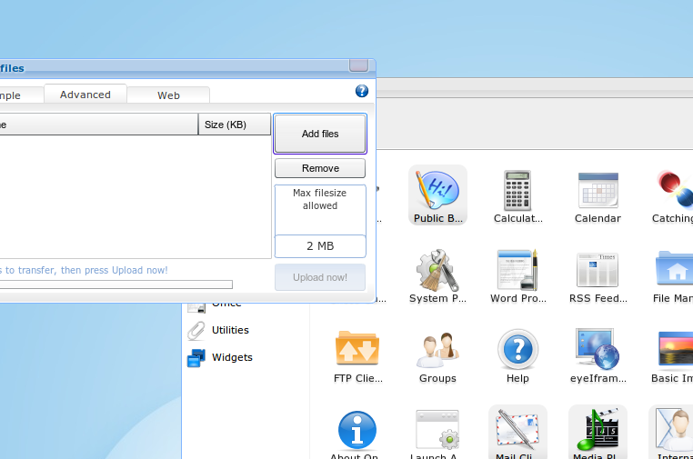 Download web tool or web app OneCloud Project