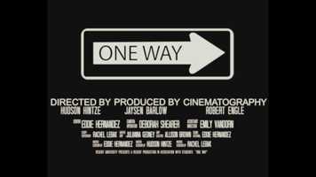 Free download One Way - Short Film video and edit with RedcoolMedia movie maker MovieStudio video editor online and AudioStudio audio editor onlin