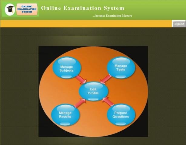 Download web tool or web app Online Examination System 