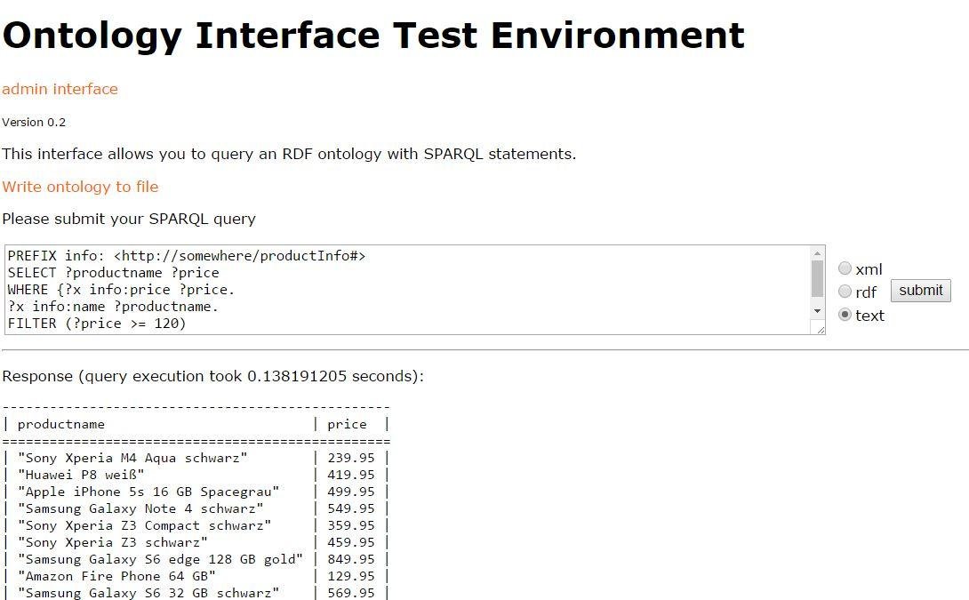 Download web tool or web app OntoInterface