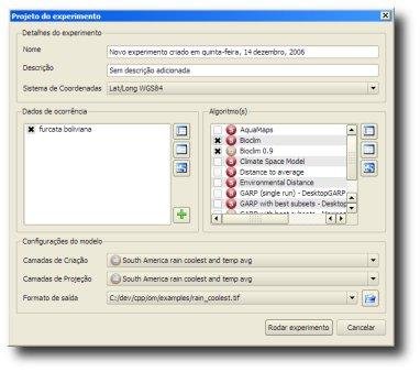 Download web tool or web app openModeller