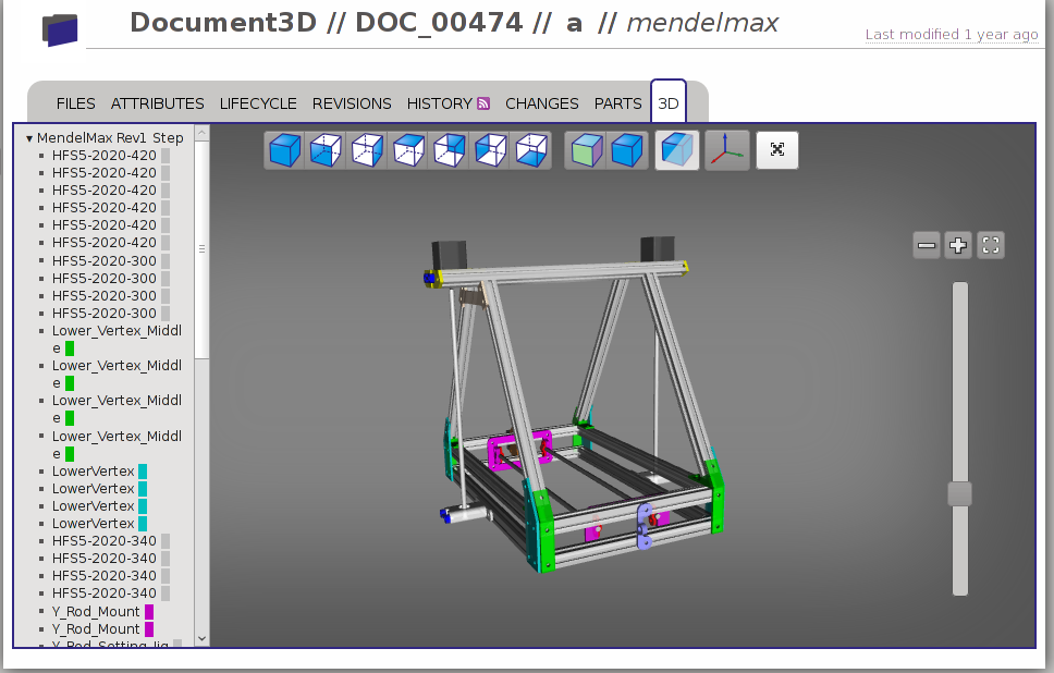 Download web tool or web app openPLM - open source PLM