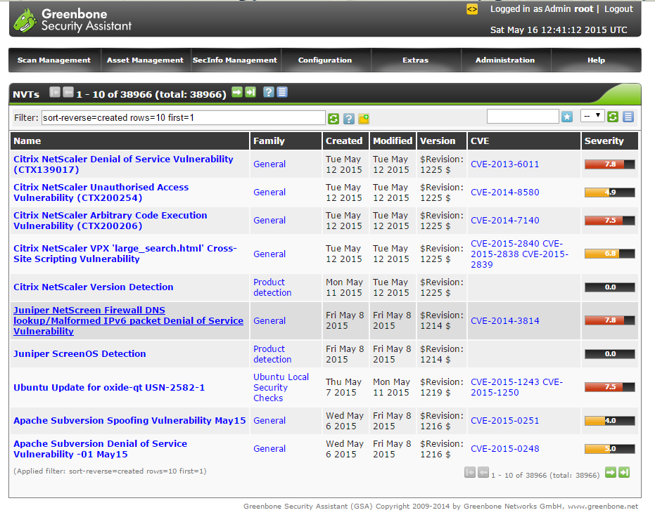 Download web tool or web app Openvas Raspberry