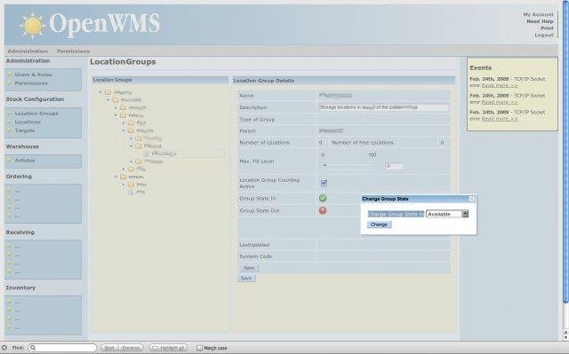 Download web tool or web app openwms.org