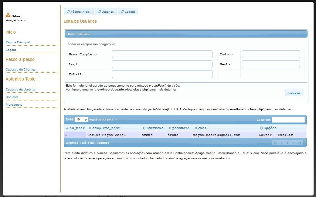 Download web tool or web app Orbus MVC