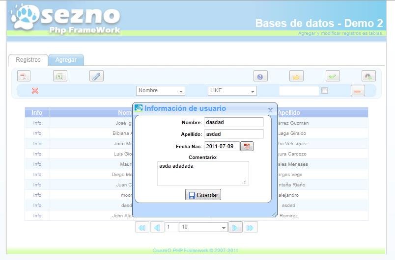 Download web tool or web app Osezno PHP Framework