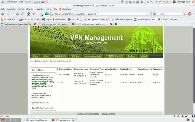 Download web tool or web app O-VPN-Webman