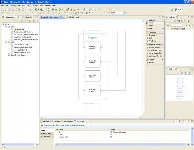 Download web tool or web app OWL-S Composer