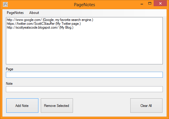 Download web tool or web app PageNotes