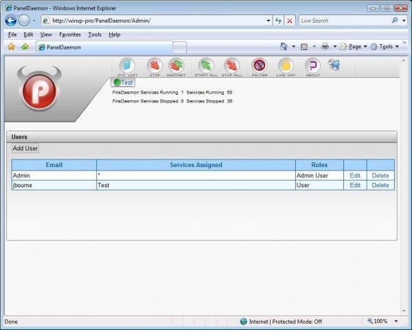 Download web tool or web app PanelDaemon