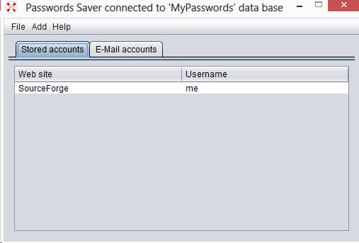 Download web tool or web app Passwords Saver