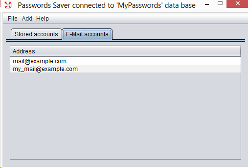 Download web tool or web app Passwords Saver