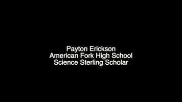 Free download Payton Erickson Sterling Scholar video and edit with RedcoolMedia movie maker MovieStudio video editor online and AudioStudio audio editor onlin