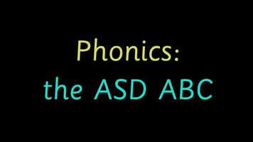 Free download Phonics song: the ASD ABC video and edit with RedcoolMedia movie maker MovieStudio video editor online and AudioStudio audio editor onlin