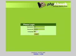 Download web tool or web app phpABook