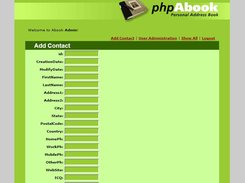 Download web tool or web app phpABook