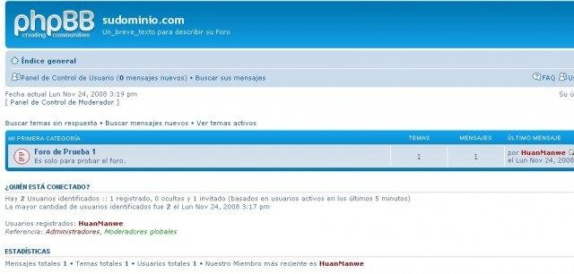 Download web tool or web app phpBB Spain - phpBB España