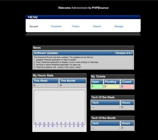 Download web tool or web app PHPBounce