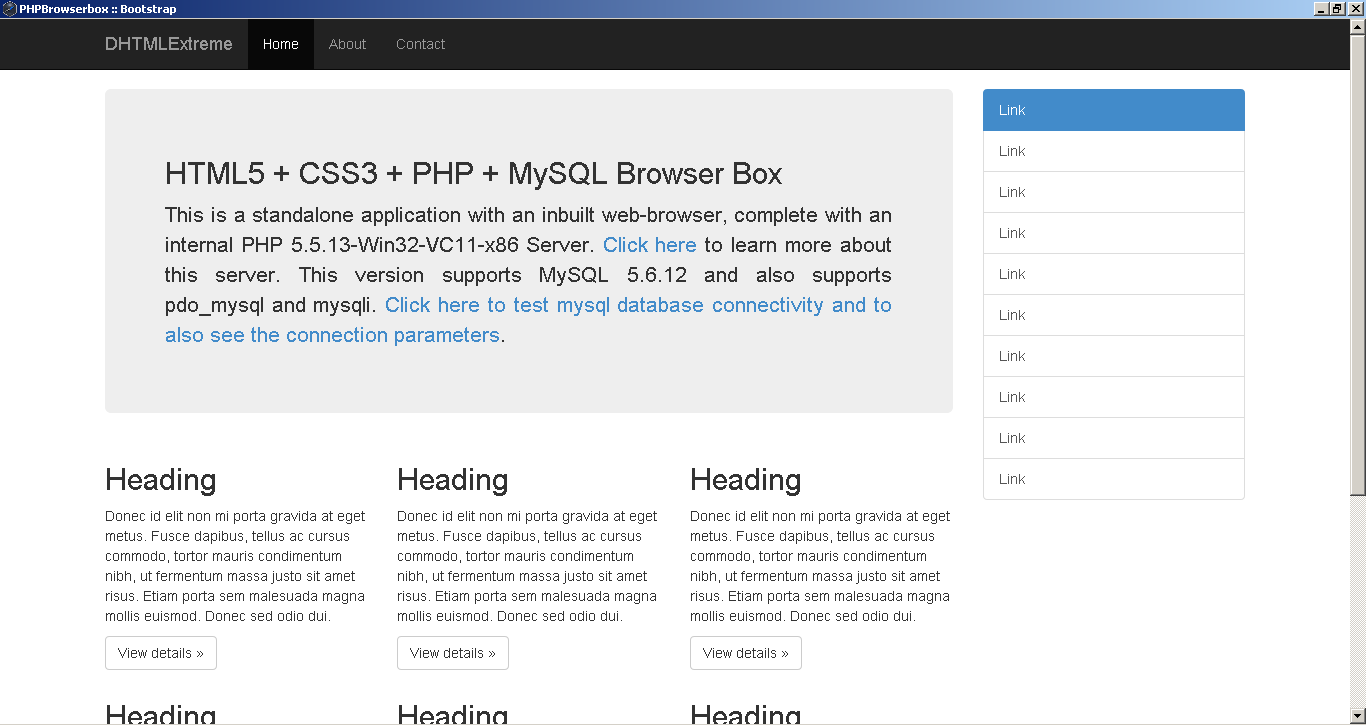 Download web tool or web app PHPBrowserBox3