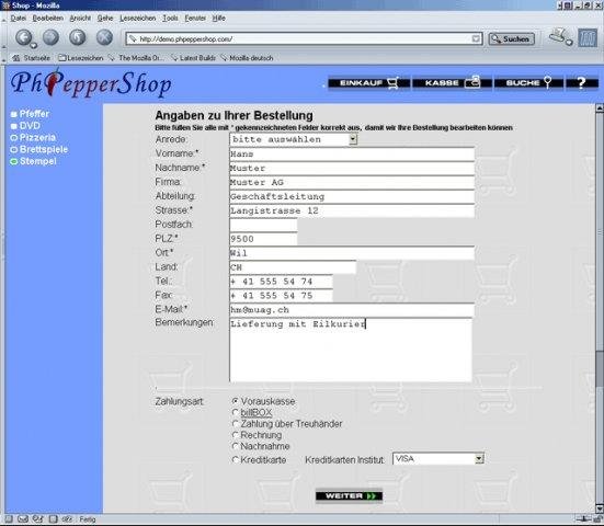 Download web tool or web app PhPepperShop