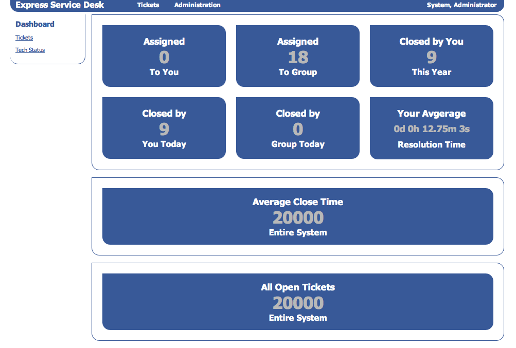 Download web tool or web app PHP Ticket System