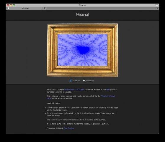Download web tool or web app Phractal
