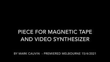 Free download PIECE FOR MAGNETIC TAPE AND VIDEO SYNTHESIZER (EXCERPT) video and edit with RedcoolMedia movie maker MovieStudio video editor online and AudioStudio audio editor onlin