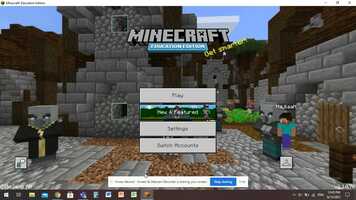 Free download Playing Minecraft Education Edition video and edit with RedcoolMedia movie maker MovieStudio video editor online and AudioStudio audio editor onlin