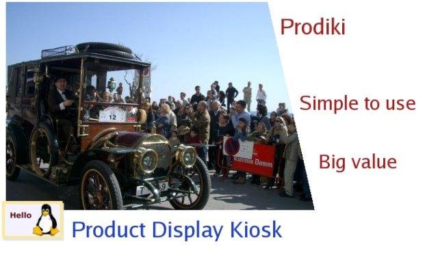 Download web tool or web app Product Display Kiosk