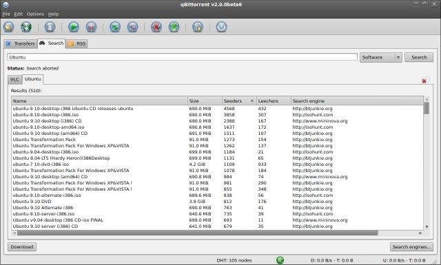 Download web tool or web app qBittorrent