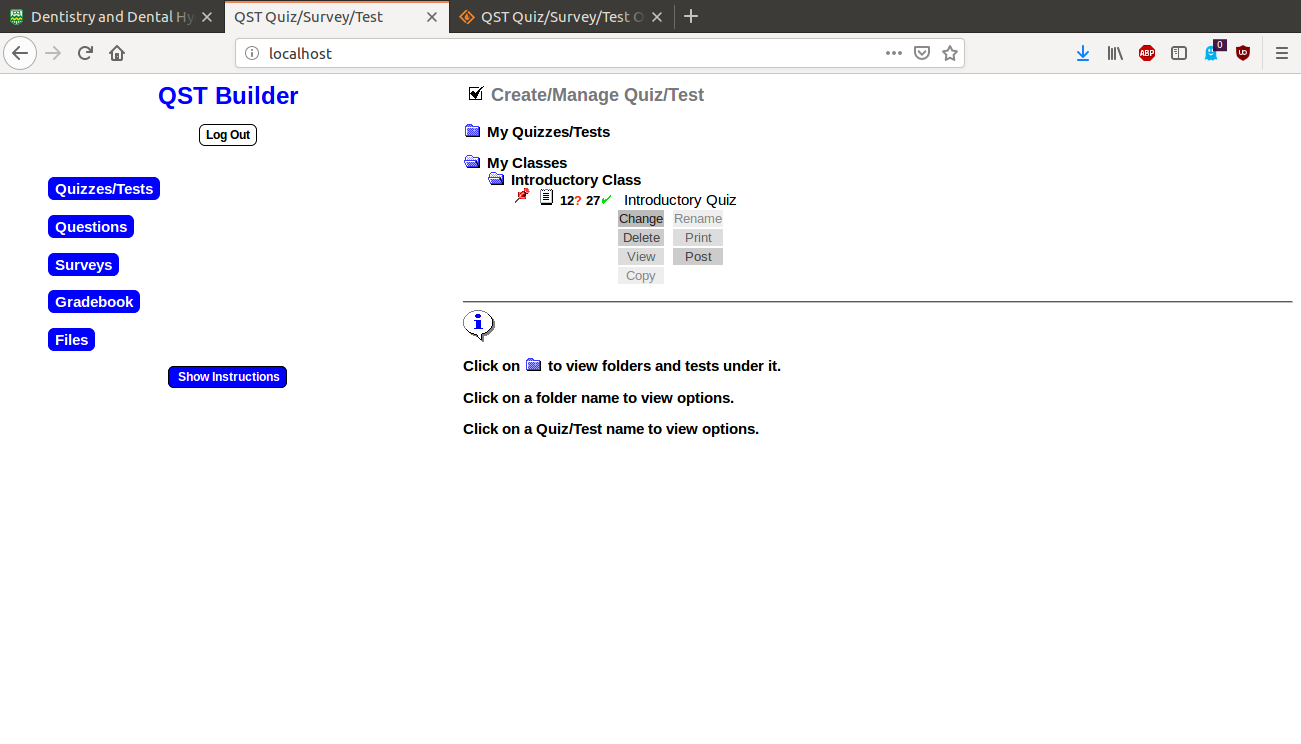 Download web tool or web app QST Quiz/Survey/Test Online 