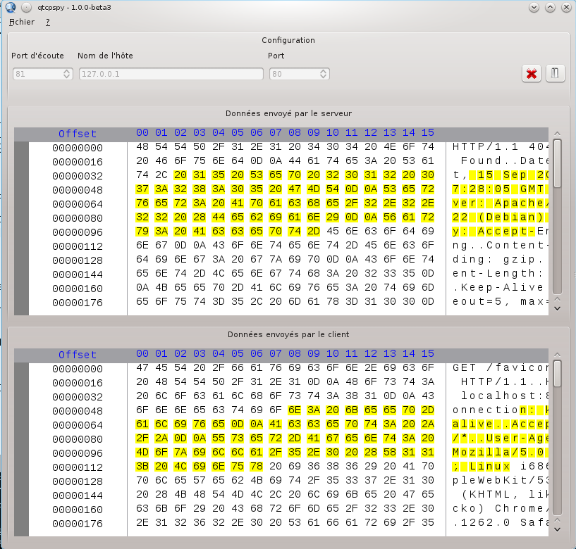 Download web tool or web app qtcpspy