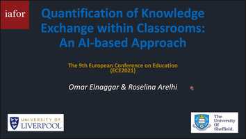 Free download Quantification of Knowledge Exchange Within Classrooms: An AI-based Approach video and edit with RedcoolMedia movie maker MovieStudio video editor online and AudioStudio audio editor onlin