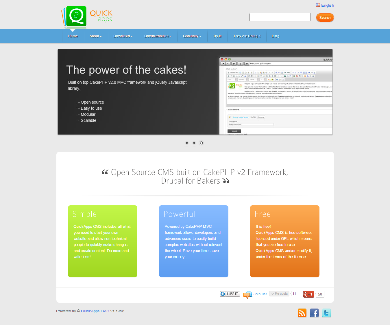 Download web tool or web app QuickApps CMS