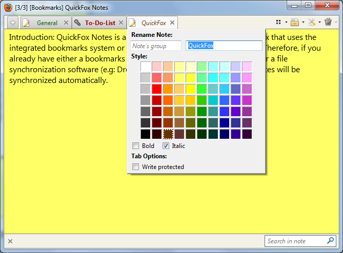 Download web tool or web app QuickFox