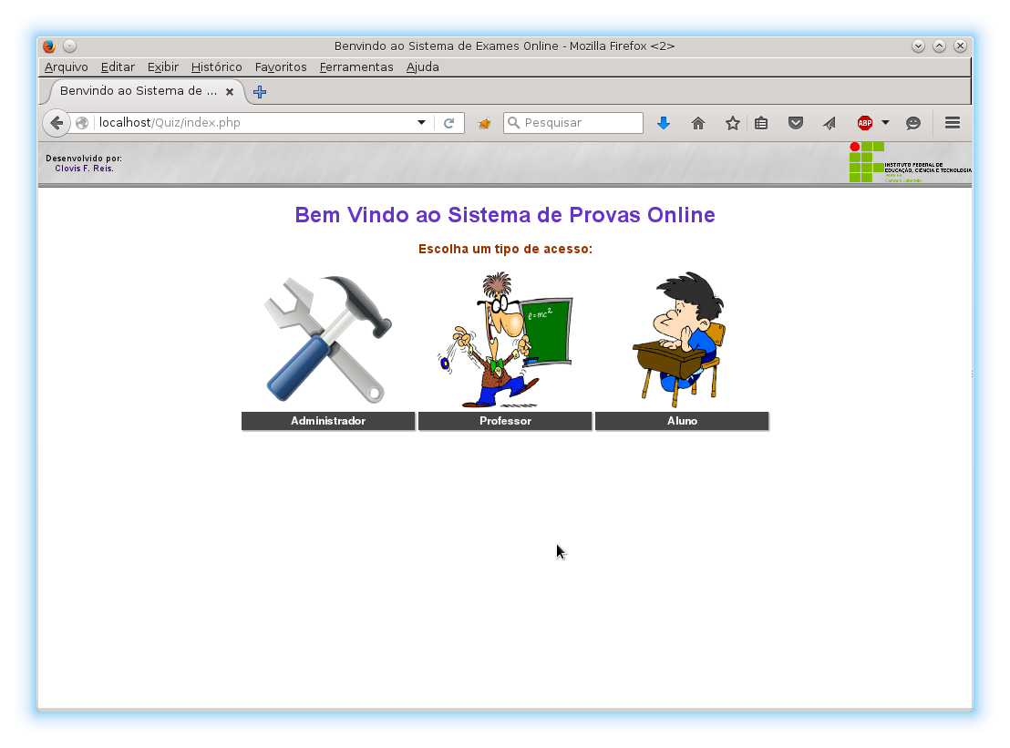 Download web tool or web app QuizProvaS